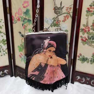 Vintage Art Deco Style Flapper Handbag